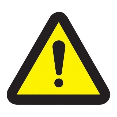 ISO SAFETY LABEL  GENERAL WARNING LSGW1038